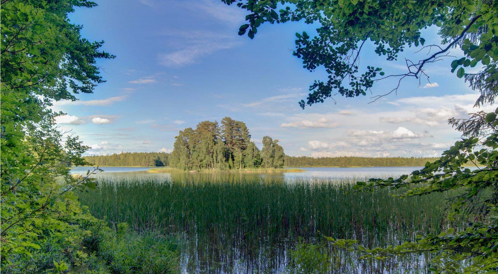 National park in Åsnen, Swedish county of Småland